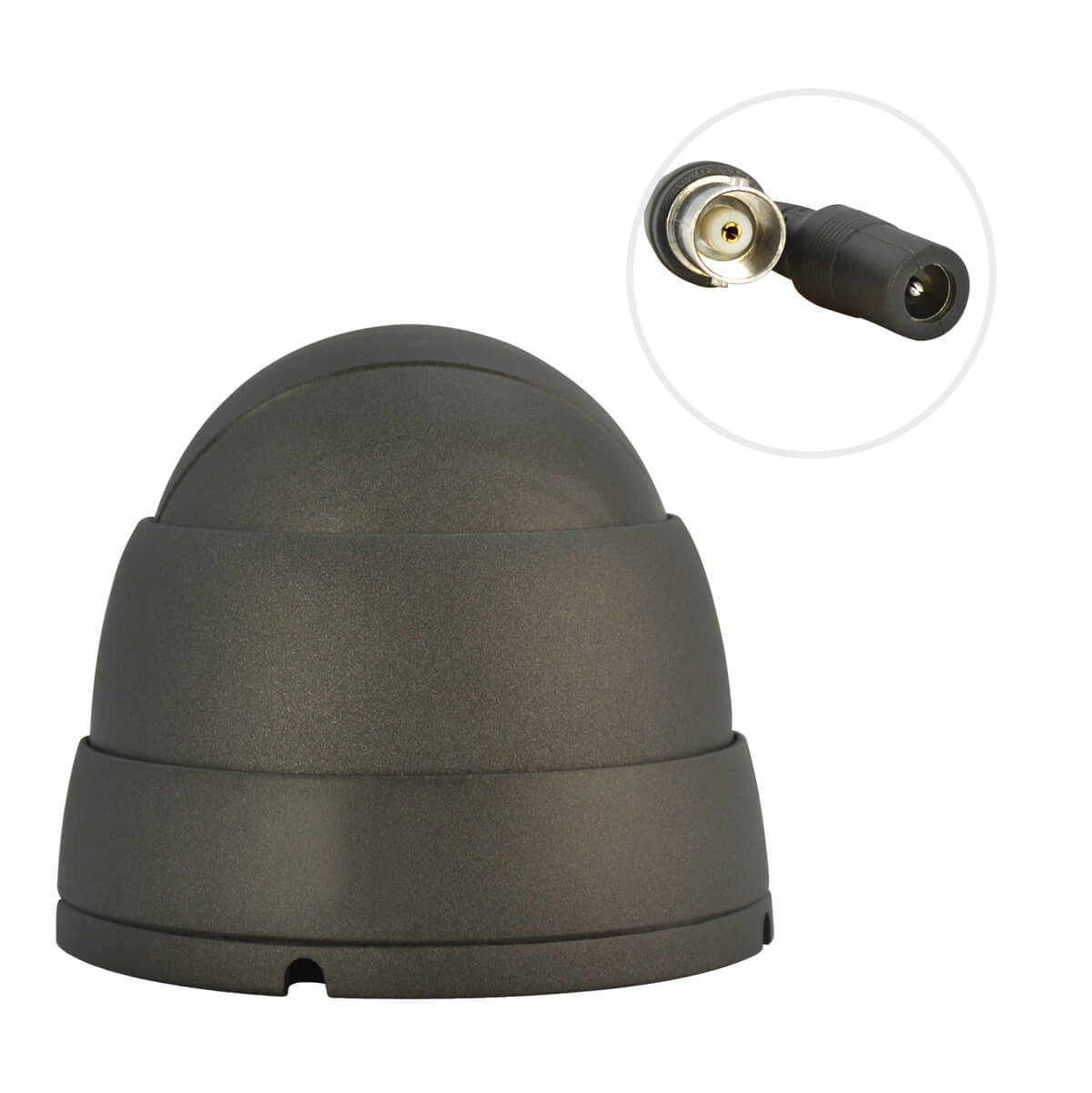 Camara tipo domo, Sensor Sony CCD 1/3, 800TVL, 23 LEDs, 20m IR, IR-CUT