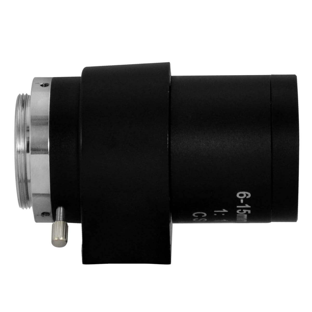 Lente varifocal 6 - 15mm auto-iris, para camaras tipo box