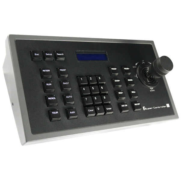 3 axis joystick to control ptz cameras supports up to 255 cameras