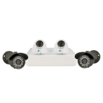 Kit of 4 cameras, SONY CCD Sensor, 700TVL, OSD menu, H264/G711A, D1